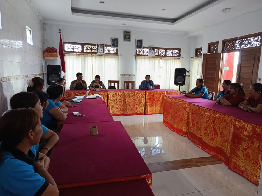 KOORDINASI SPPG TUA TTNG DISTRIBUSI B2 POSYANDU BARU
