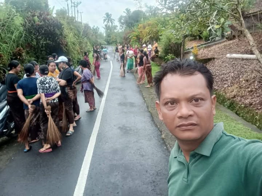 GERAKAN KULKUL PKK DAN POSYANDU YG DILAKSANAKAN DI BANJAR DINAS PINGE