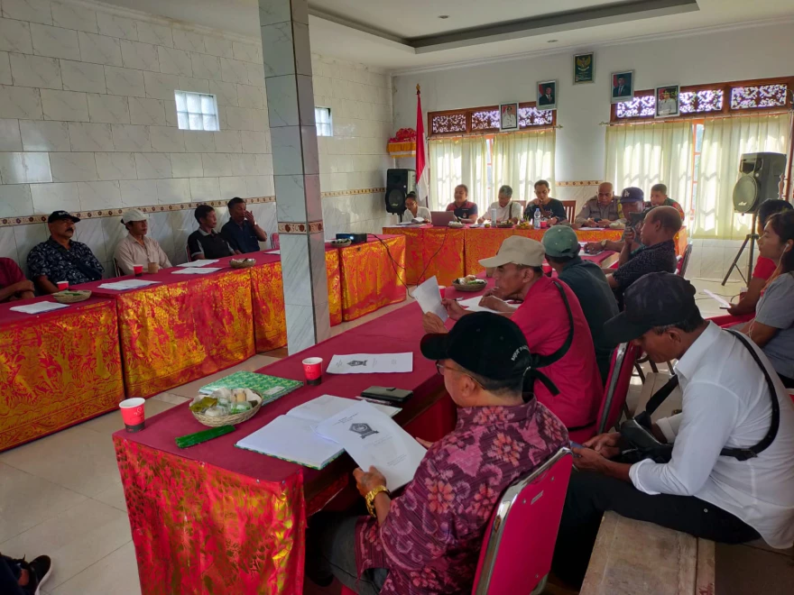 MUSYAWARAH DESA TTNG LAPORAN KEUANGAN BUMDES TAHUN 2025 DAN RENCANA KERJA TAHUN 2026