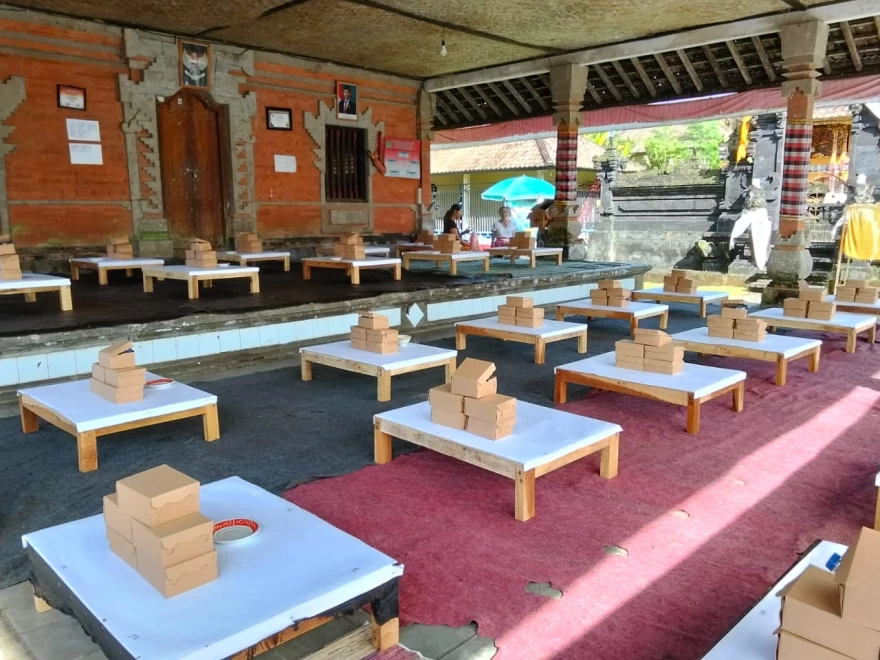 KEGIATAN LOMBA CEKI DI DESA ADAT SUSUT DESA BARU.KECAMATAN MARGA