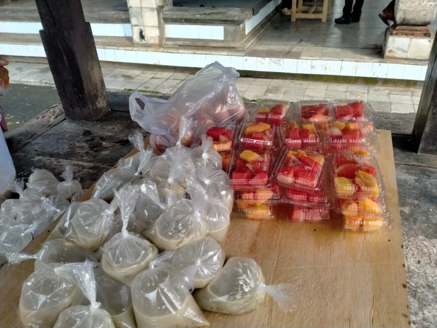 KEGIATAN POSYANDU BALITA YG DILAKSANAKAN DI BANJAR DINAS SUSUT