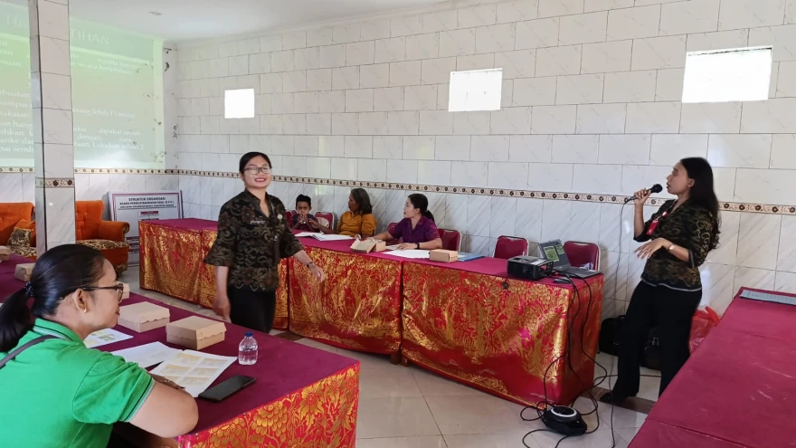 SOSIALISASI KESRAT DARI PUSKESMAS MARGA